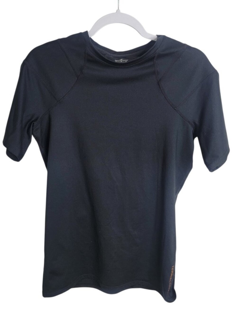 Tommie Copper Shirt Mens Large Black Compression Copper Znergy Athletic Top